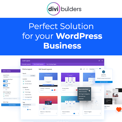 User-Friendly Website Building Tools - Divi Builder Pro Unlimited Websites